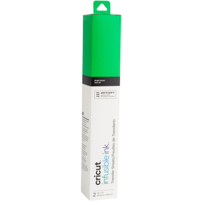Cricut Infusible Ink Transferfolie bright green 1